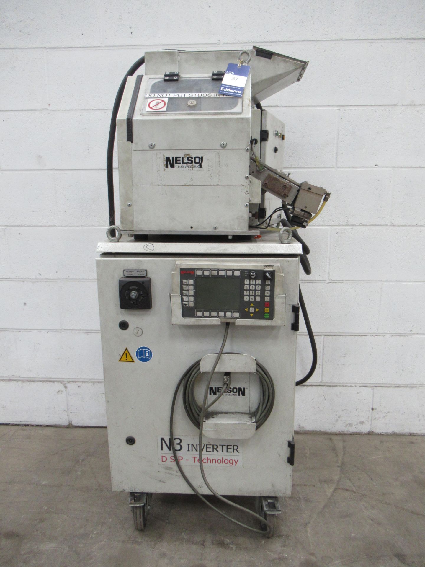 Nelson N3 inverter DSP technology stud welder with Nelson FSE100 CND Nelson remote control stud weld