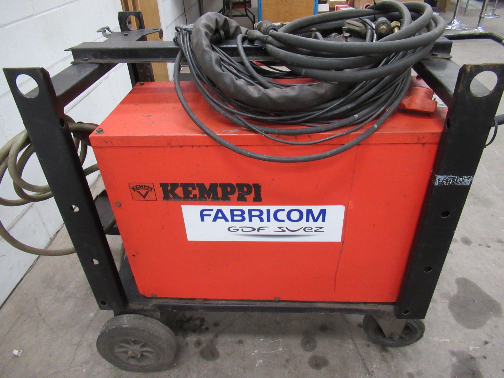 Kemppi PSS5000 welder and Kemppi TU50 controller with torch and leads - Image 2 of 11