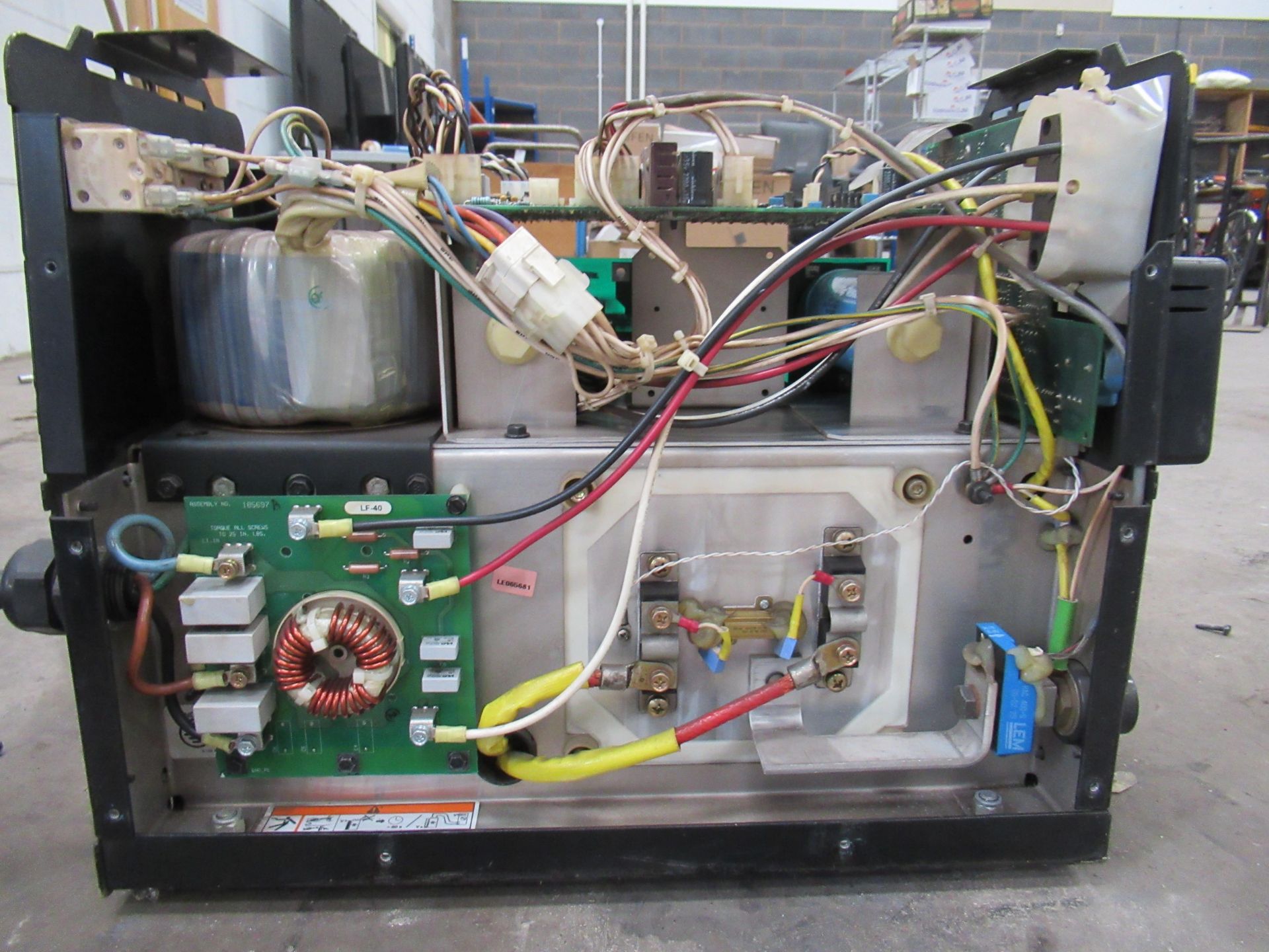 Miller XMT 304 series DC inverter arc welder with leads etc - Image 8 of 10