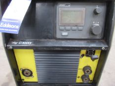 E5aB MiG C3000i Aristo MiG welder and built in wire feed