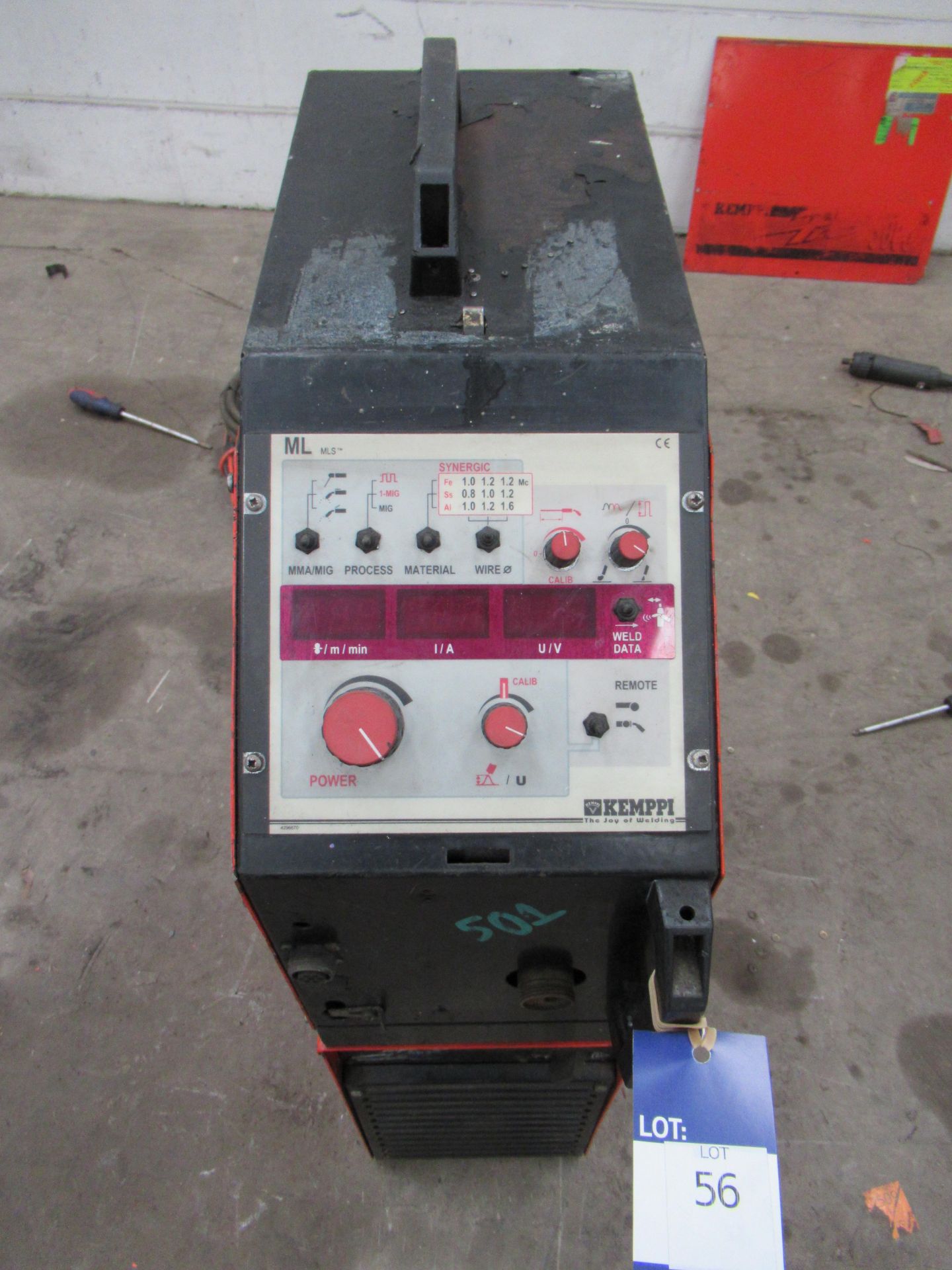 Kemppi MC Promig 500 welder with Kemppi Pro 4000 power source with torch