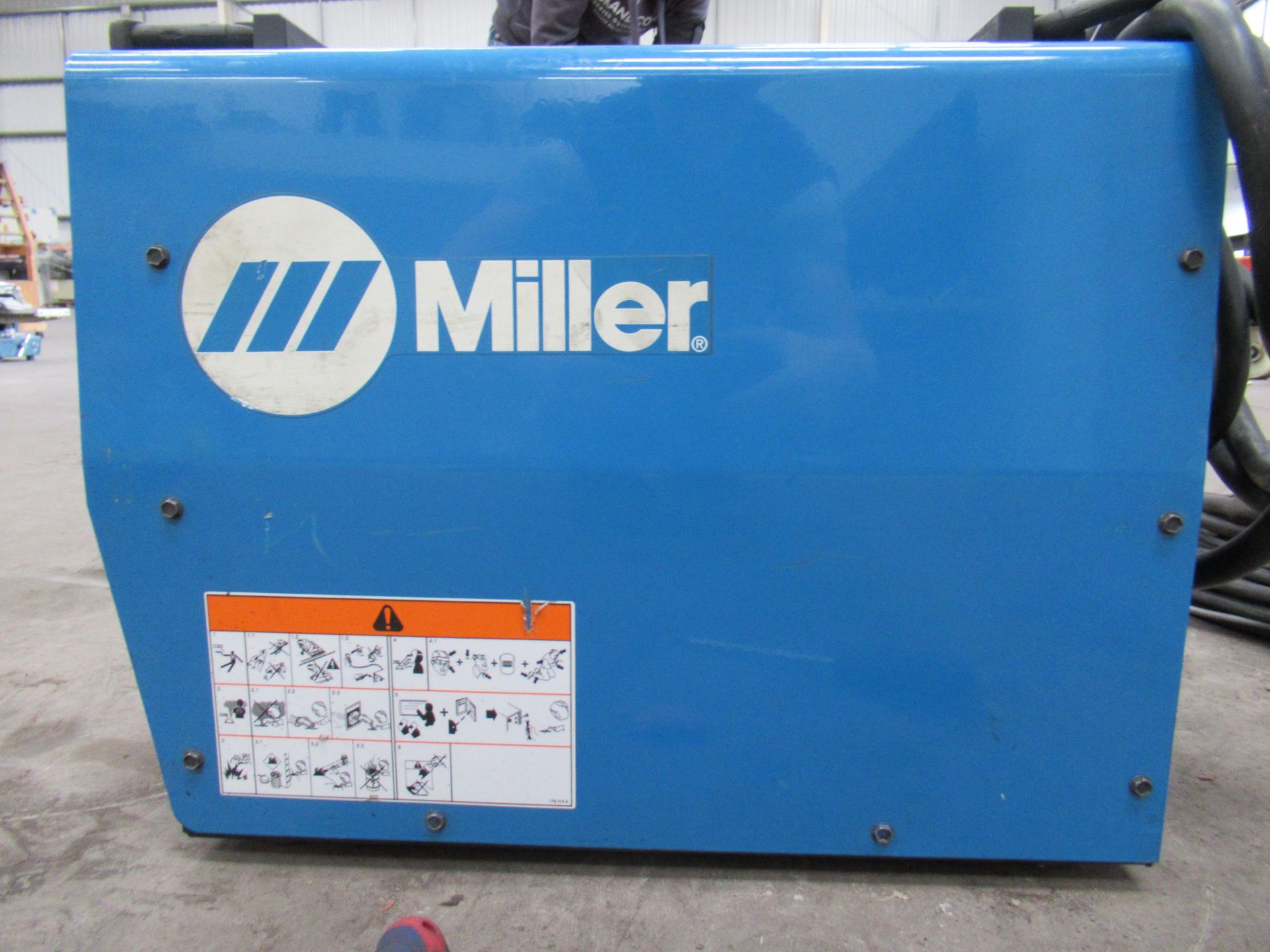 Miller XMT 304 series DC inverter arc welder with leads etc - Image 5 of 10