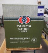 Quantity of Columbus, Yakima Chief Whole Leaf Hops