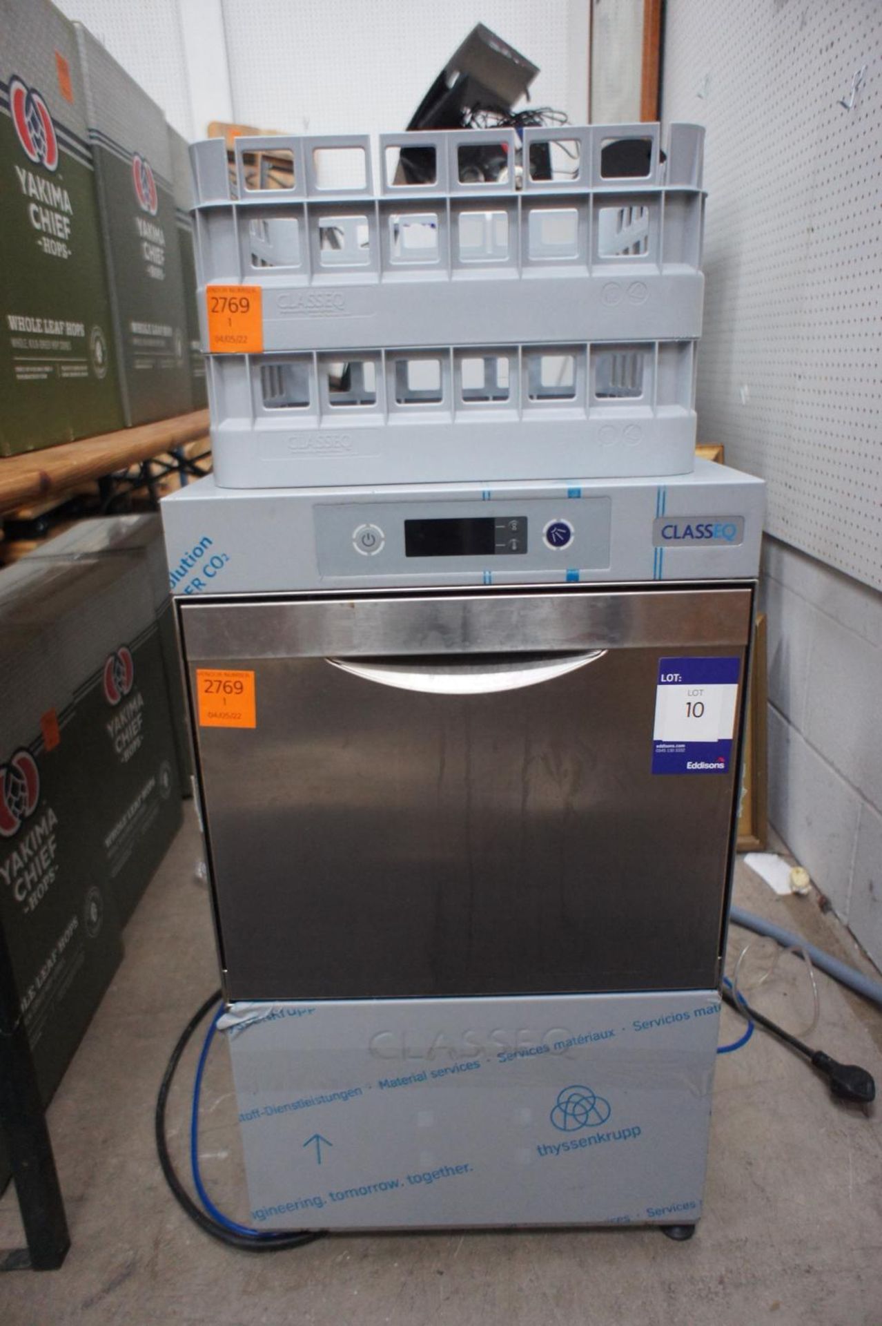 Class EQ Stainless Steel Glass Washer, 240v - Image 5 of 5