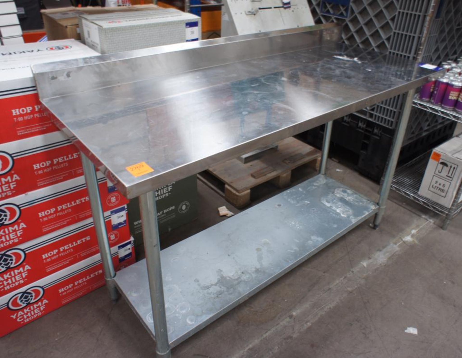 Stainless Steel 2-Tier Preparation Table - Image 4 of 4