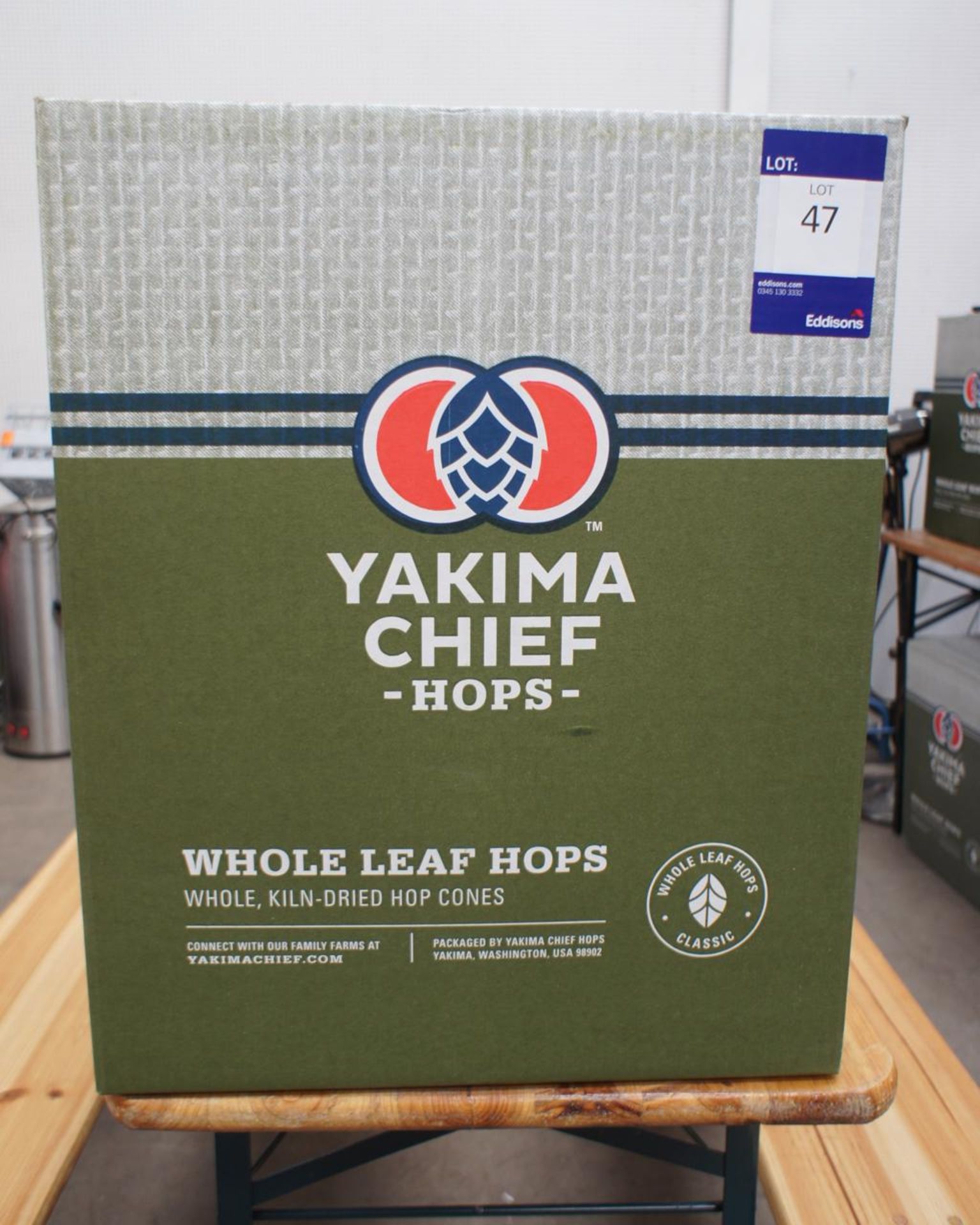 Quantity of Columbus, Yakima Chief Whole Leaf Hops