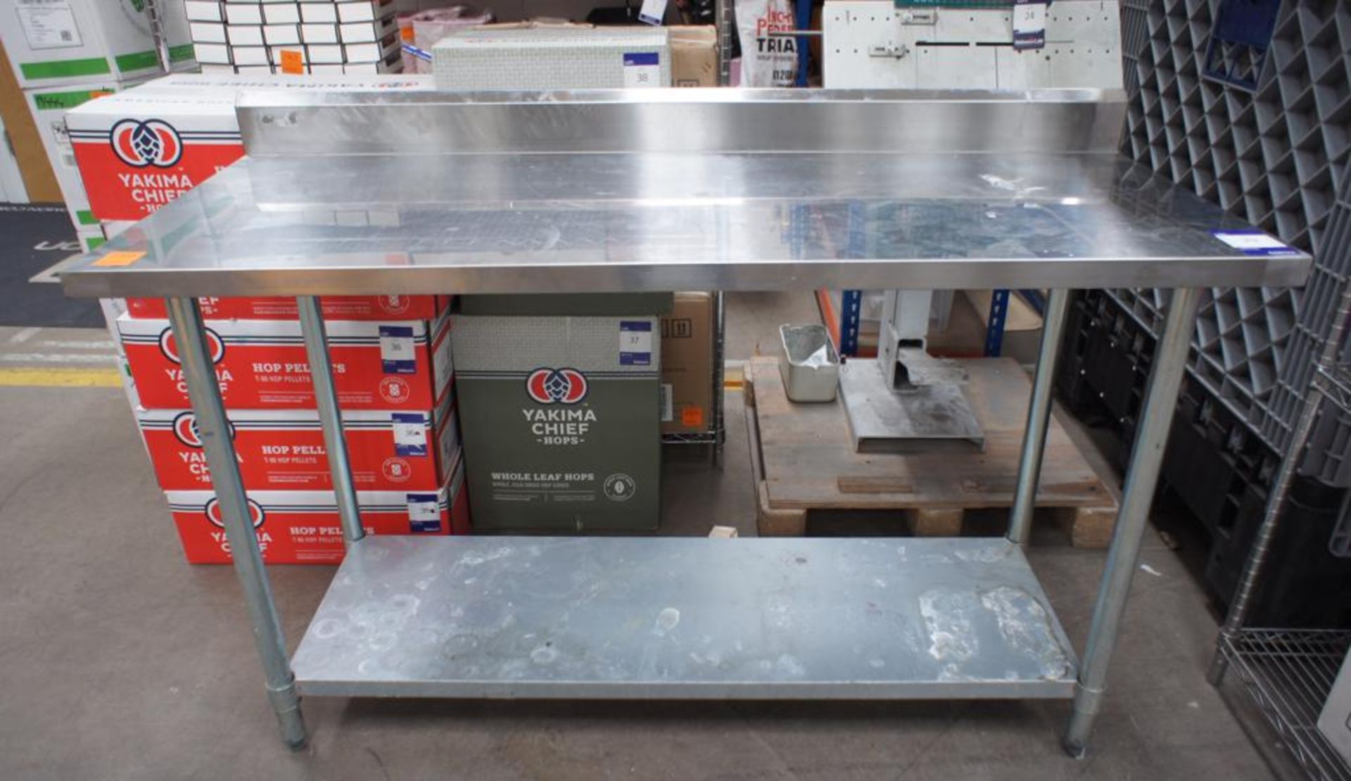Stainless Steel 2-Tier Preparation Table - Image 3 of 4