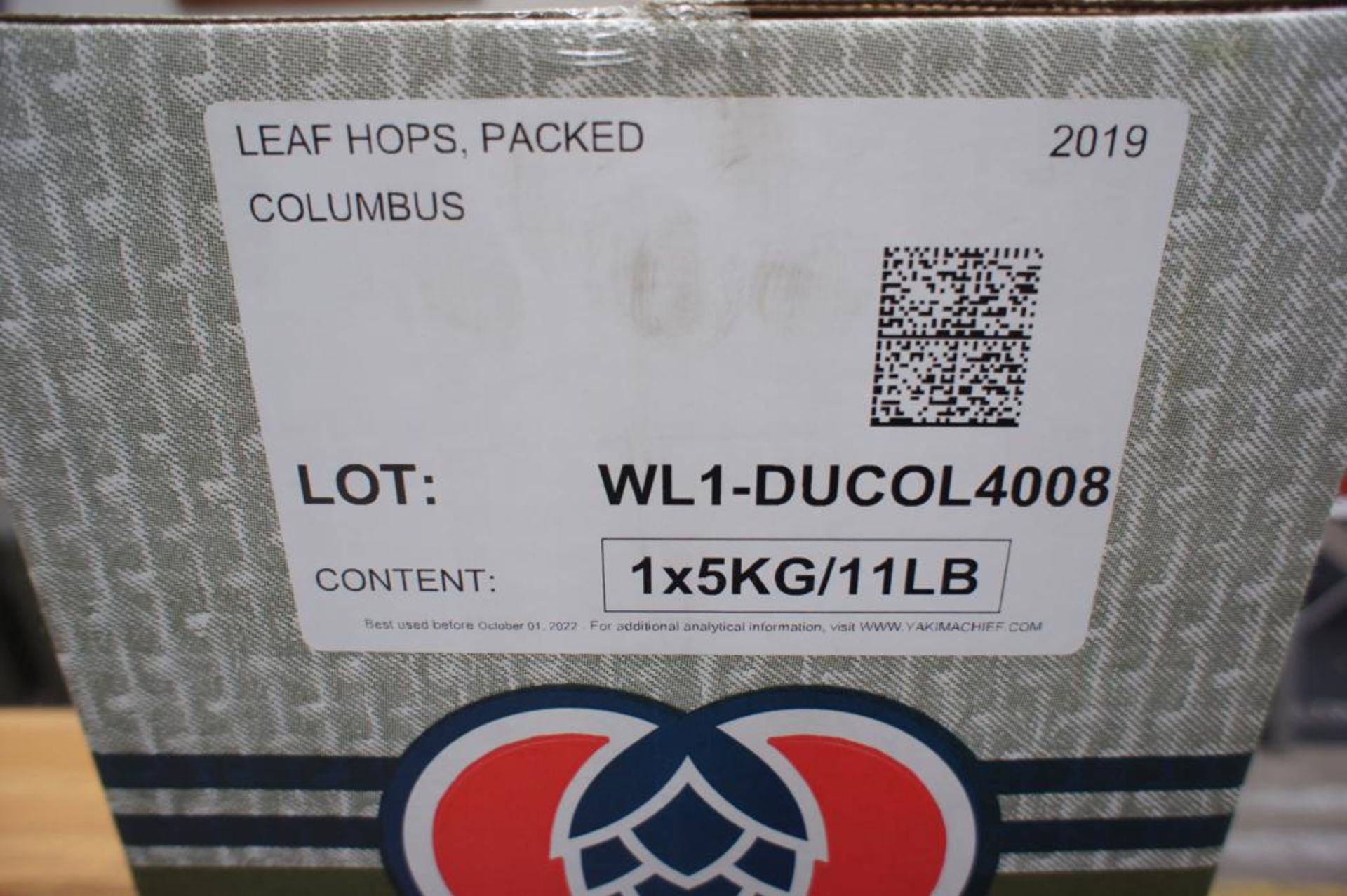 Quantity of Columbus, Yakima Chief Whole Leaf Hops - Image 2 of 3