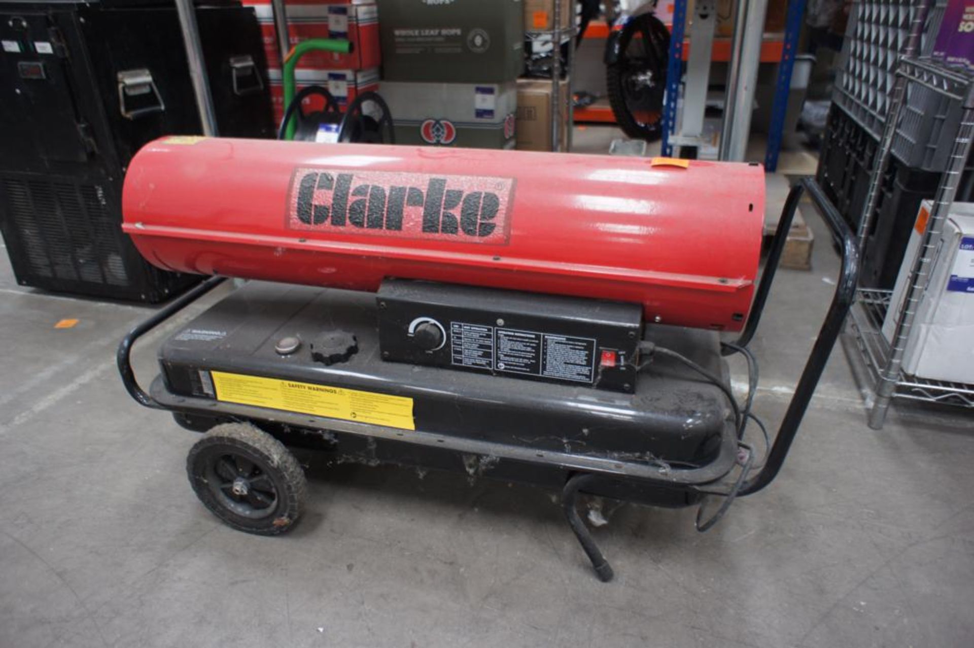 Clarke XR210 Mobile Diesel/Paraffin Heater 240v - Image 4 of 4