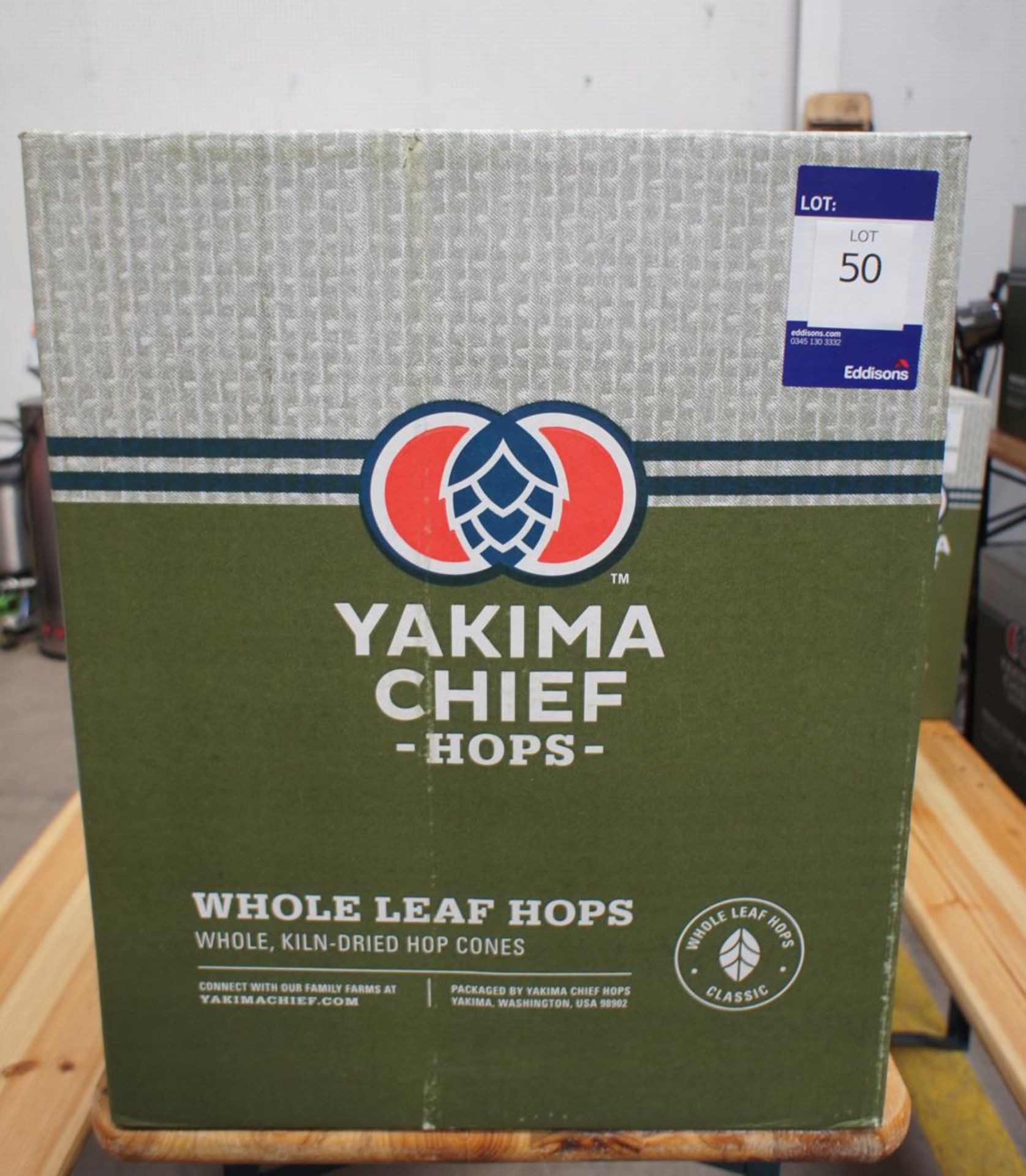 Quantity of Columbus, Yakima Chief Whole Leaf Hops