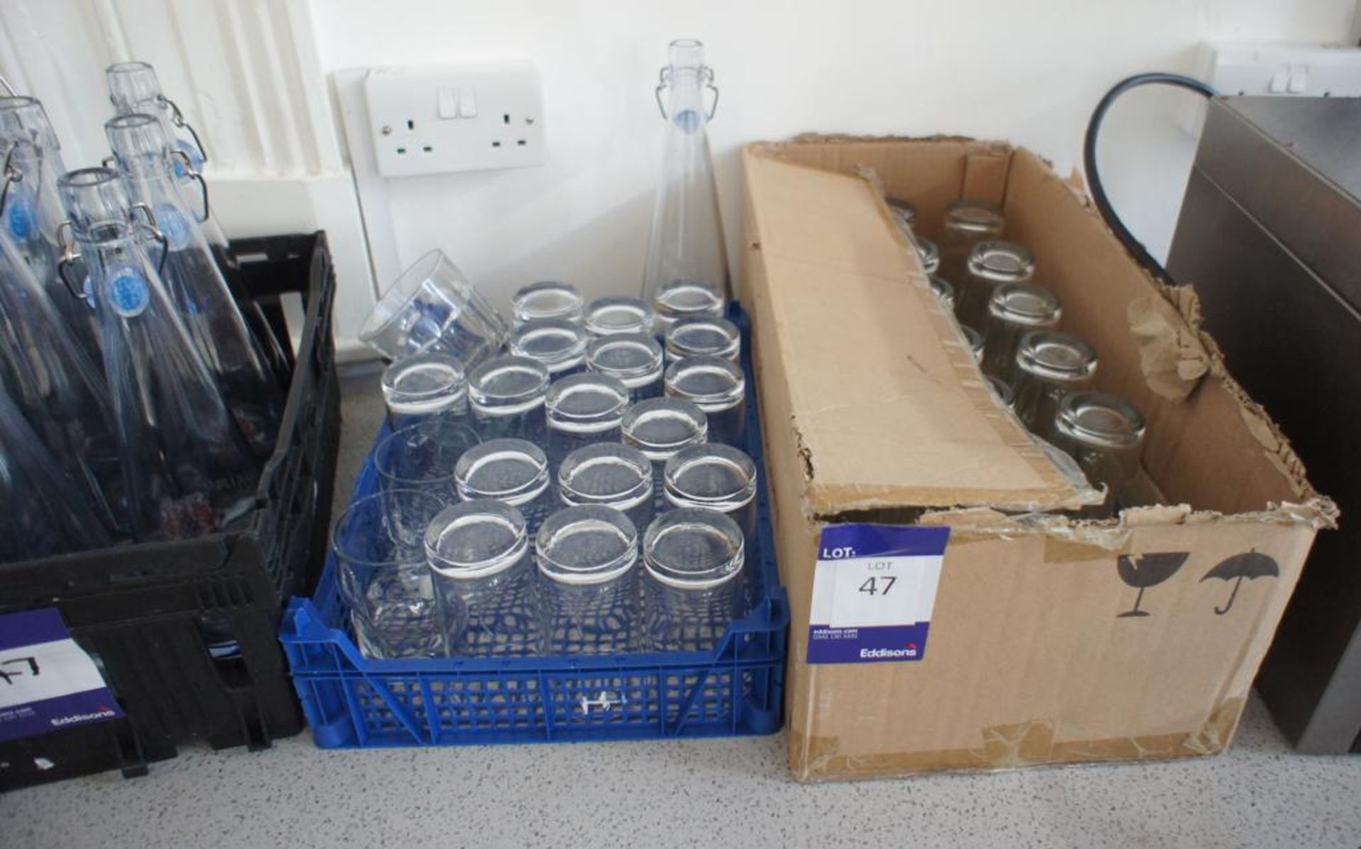 Quantity of Various Glassware & Water Bottles - Image 4 of 4