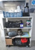 3-Tier Storage Unit & Contents