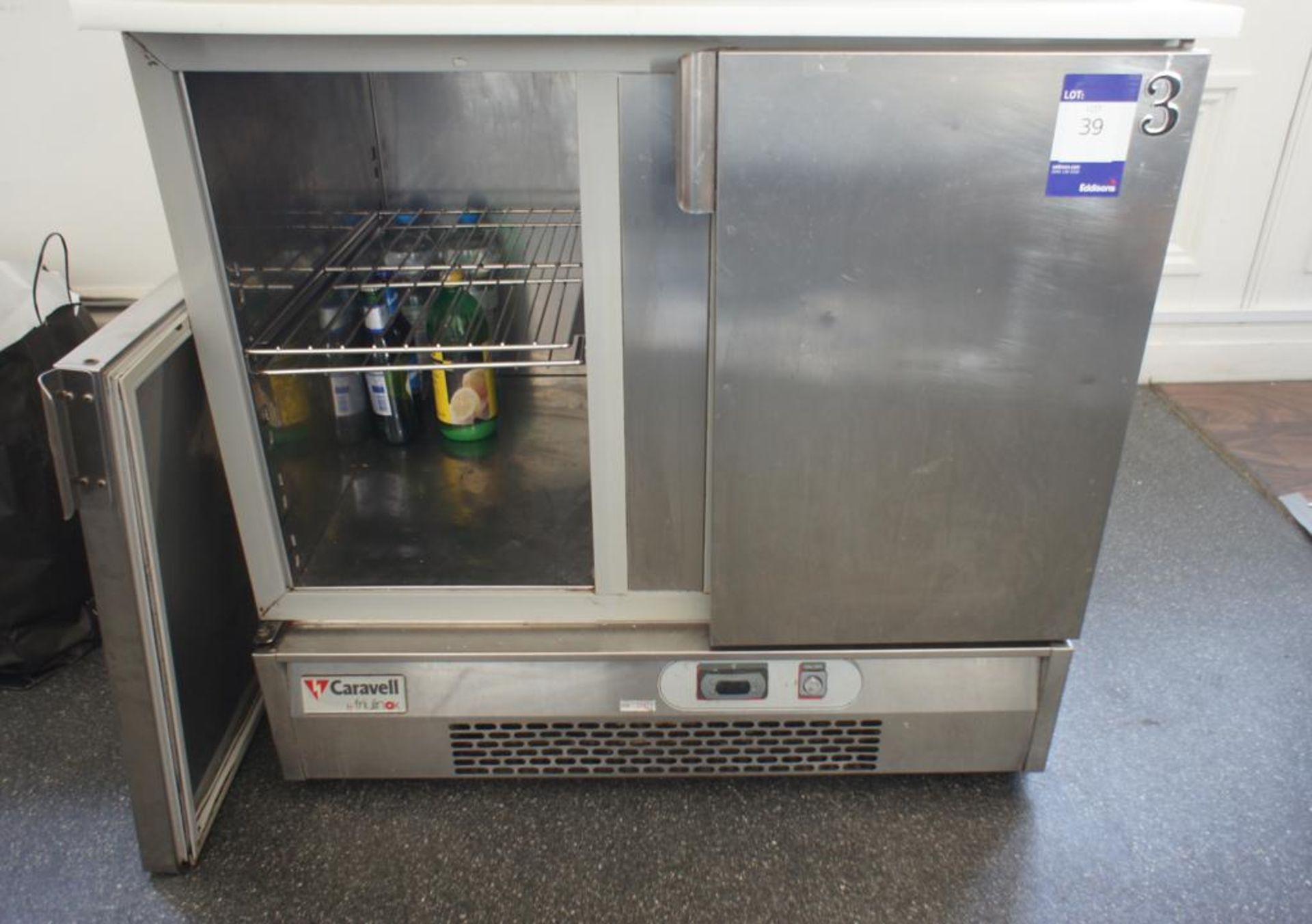 Caravell Stainless Steel Double Door Fridge – unattached door - Image 2 of 4