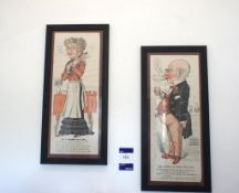 2 x Various Framed & Glazed Victorian Artwork