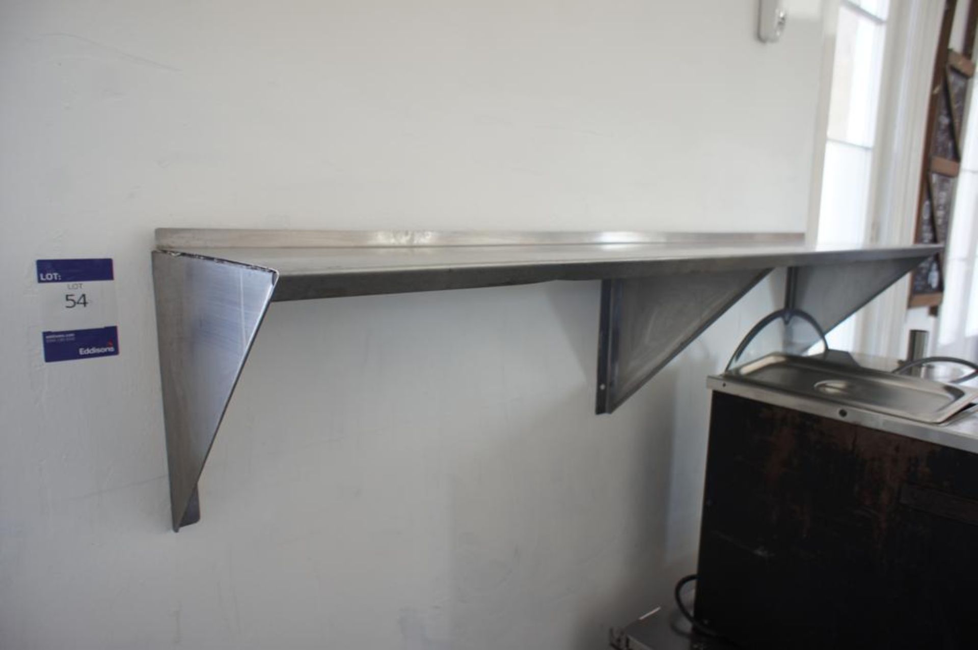 Stainless Steel Shelf 1500 x 300mm