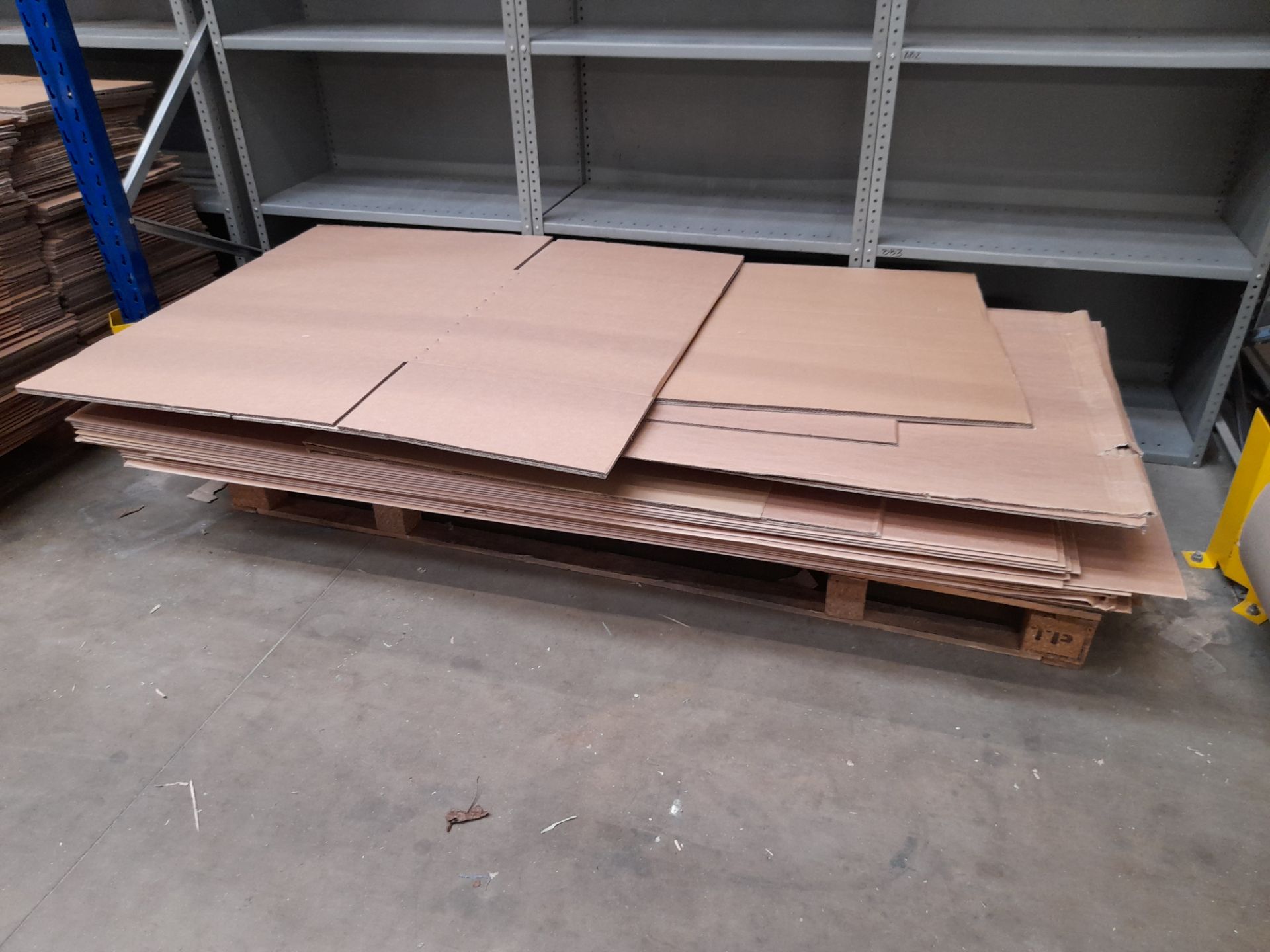 Quantity of various stock to include skirting board, piping, PPE, tile, Cardboard packaging, etc., - Image 7 of 9