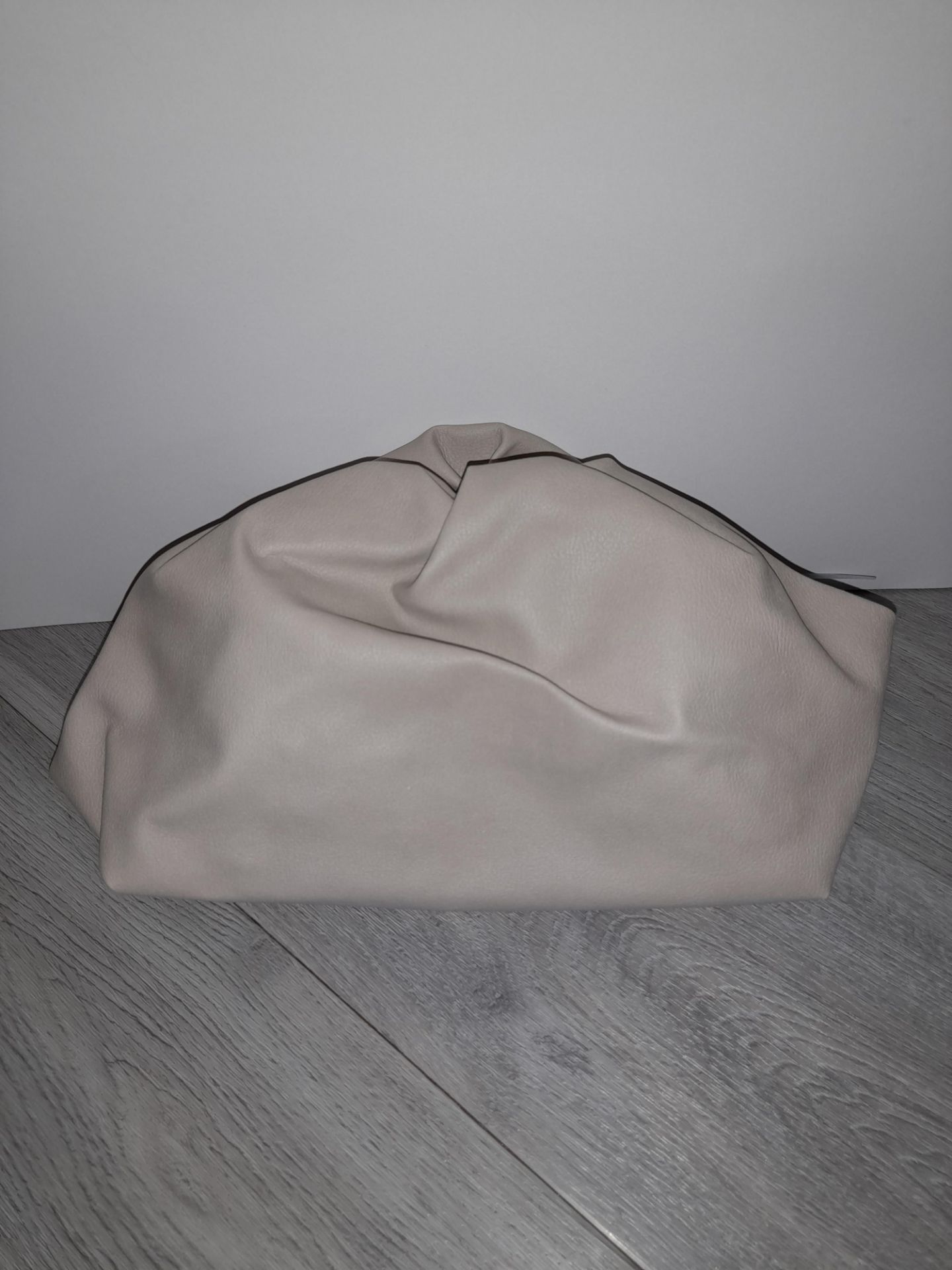 Maviya “Harmony Mini” Cream Small Slouchy Bag for Shoulder or Cross Body Wear with Faux Suede Lining - Image 2 of 3