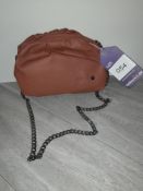 Maviya “Harmony Mini” Brown Small Slouchy Bag for Shoulder or Cross Body Wear with Faux Suede Lining