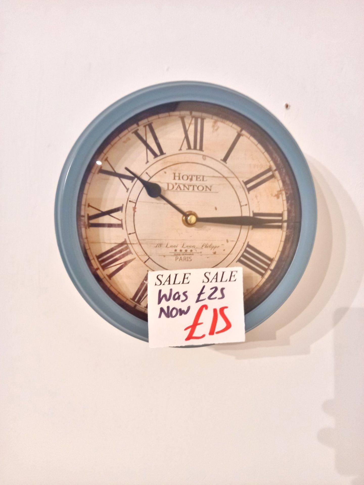 2 Various Wall Mounted Clocks Rrp. £50 - Image 3 of 4