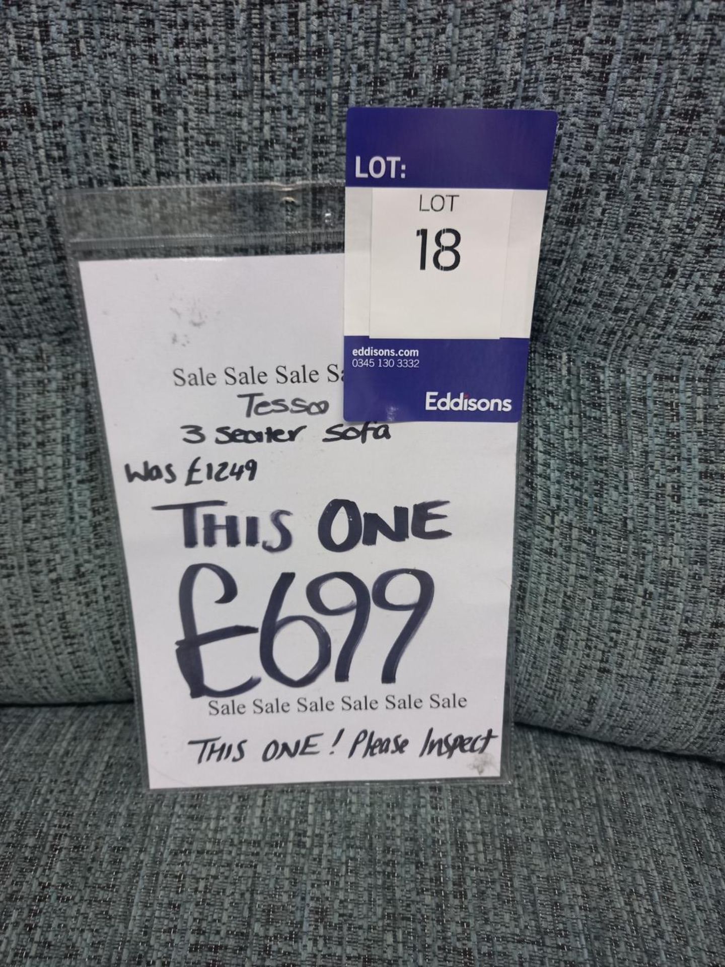 Tesso 3-Seater Sofa Rrp. £699 - Image 4 of 4