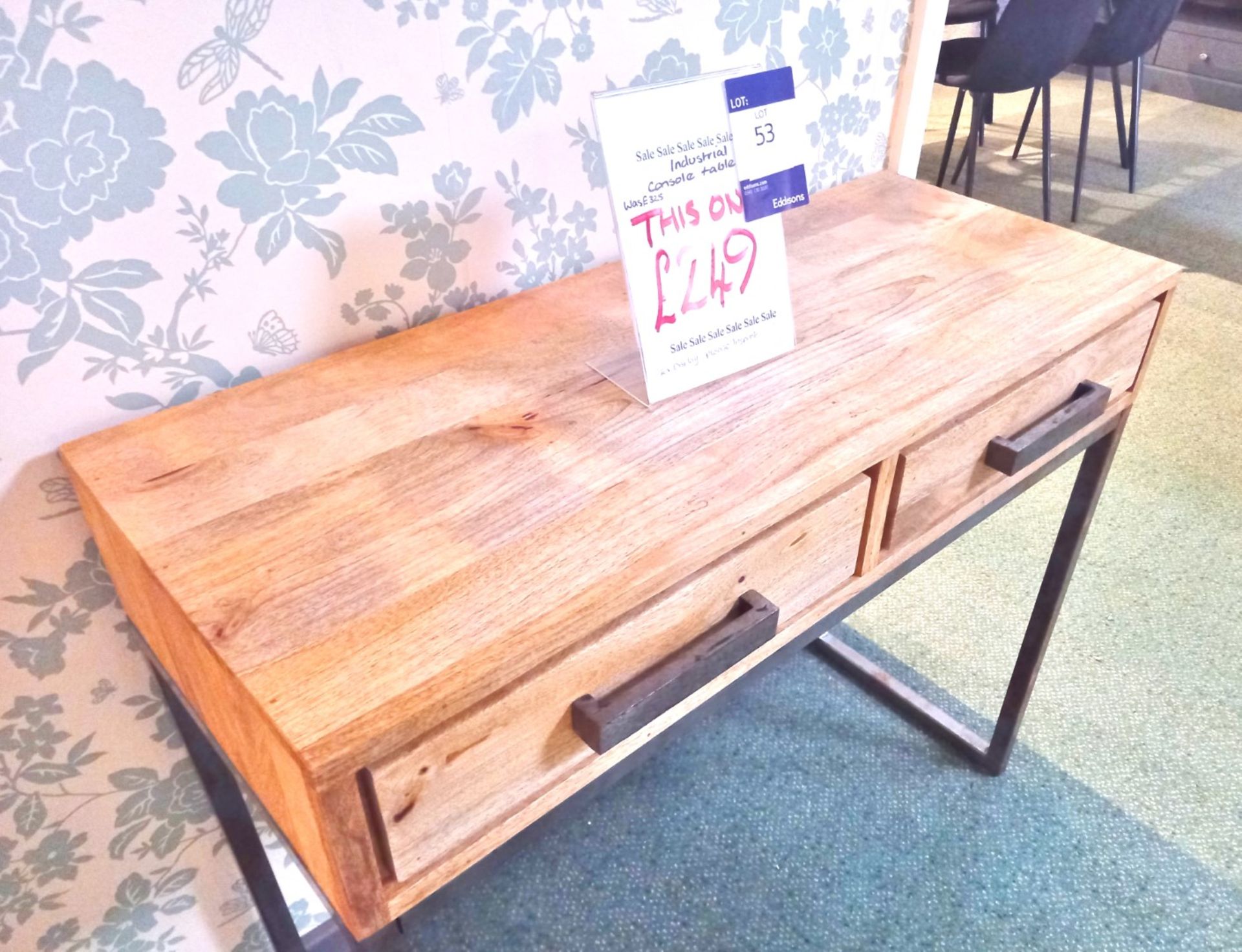 Industrial Console Table (900 x 360) Rrp. £249 - Image 2 of 4