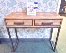 Industrial Console Table (900 x 360) Rrp. £249