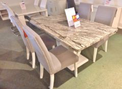 Freya Medium Table & 4 Chairs (1500 X 900) Rrp. £999