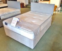 Ozone Pocket Sprung Divan Double Bed & Mattress Rrp. £549