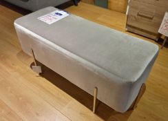 Silk Silver Bench Rrp. £195