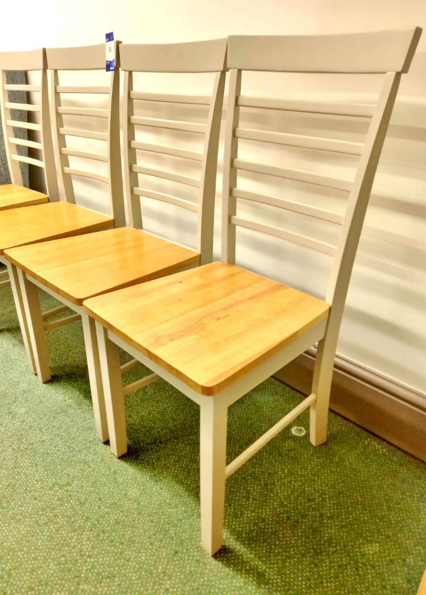 4 x Wooden Chairs - Image 2 of 4