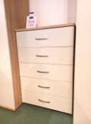 Sovereign 5-Drawer 800 Chest (800 X 420) Rrp. £245