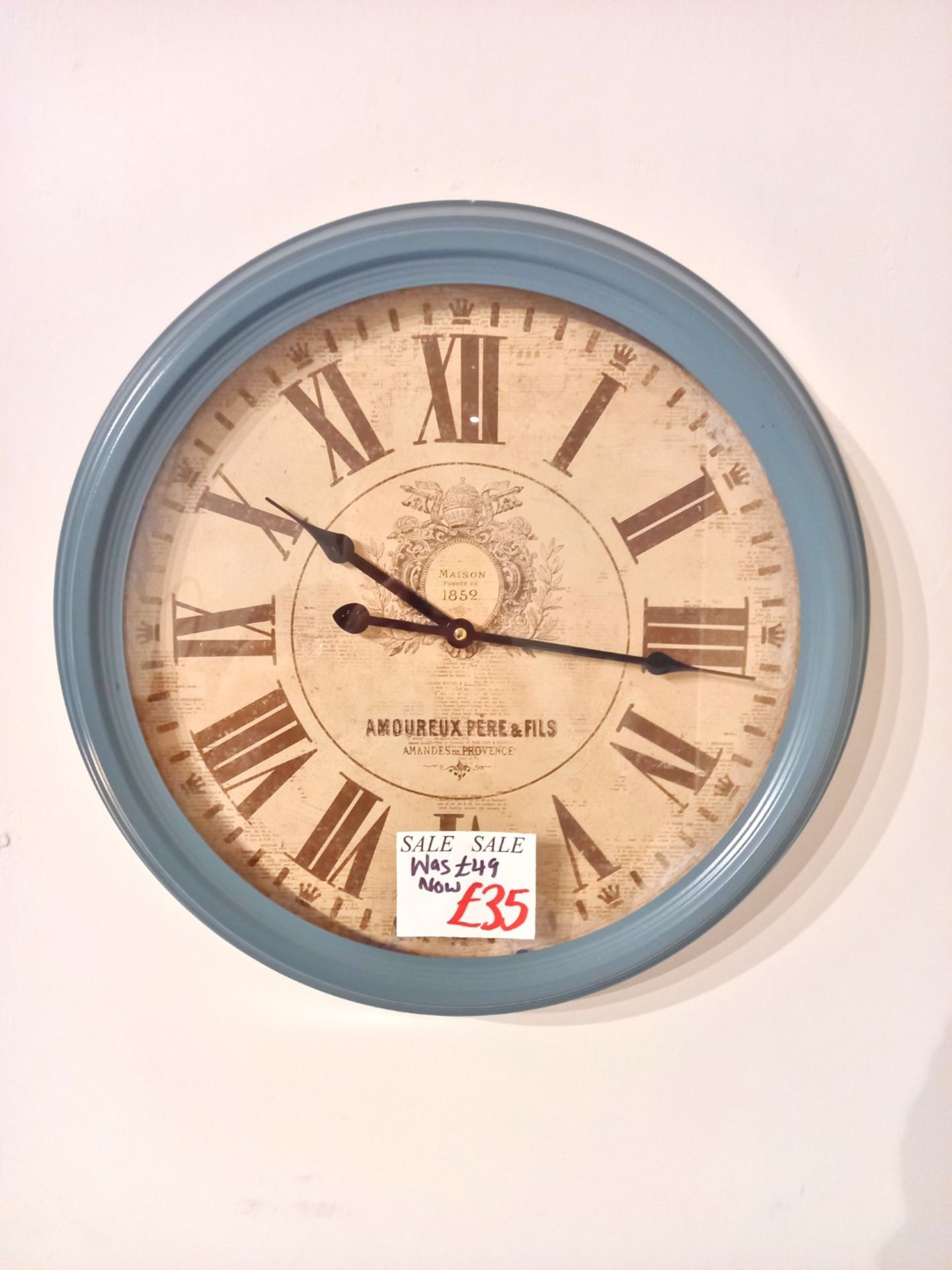 2 Various Wall Mounted Clocks Rrp. £50 - Image 2 of 4