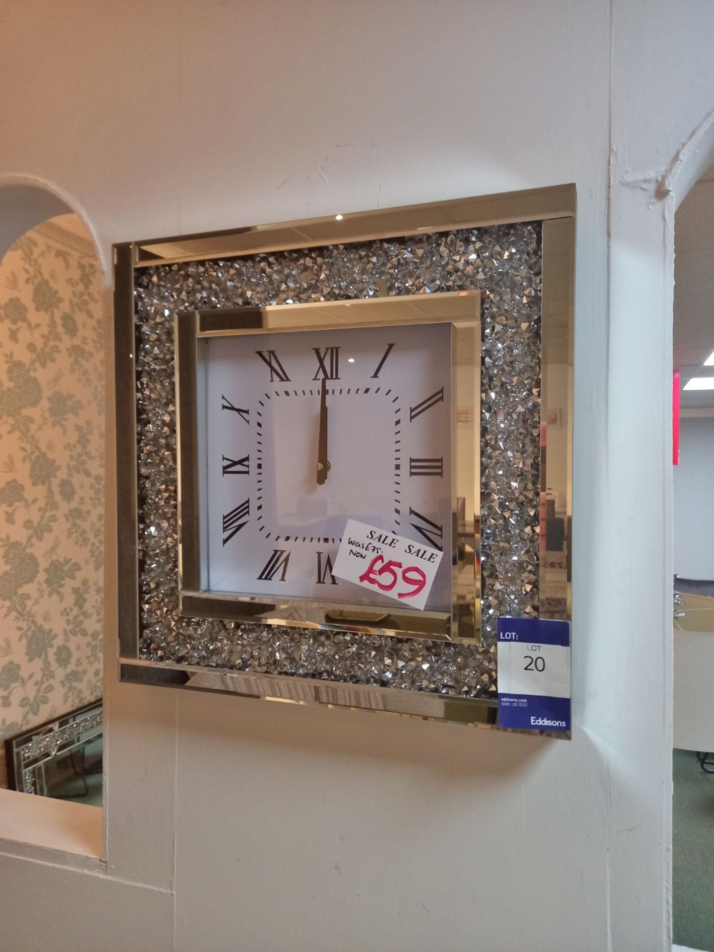 Wall Mounted Clock Rrp. £59 - Image 2 of 4