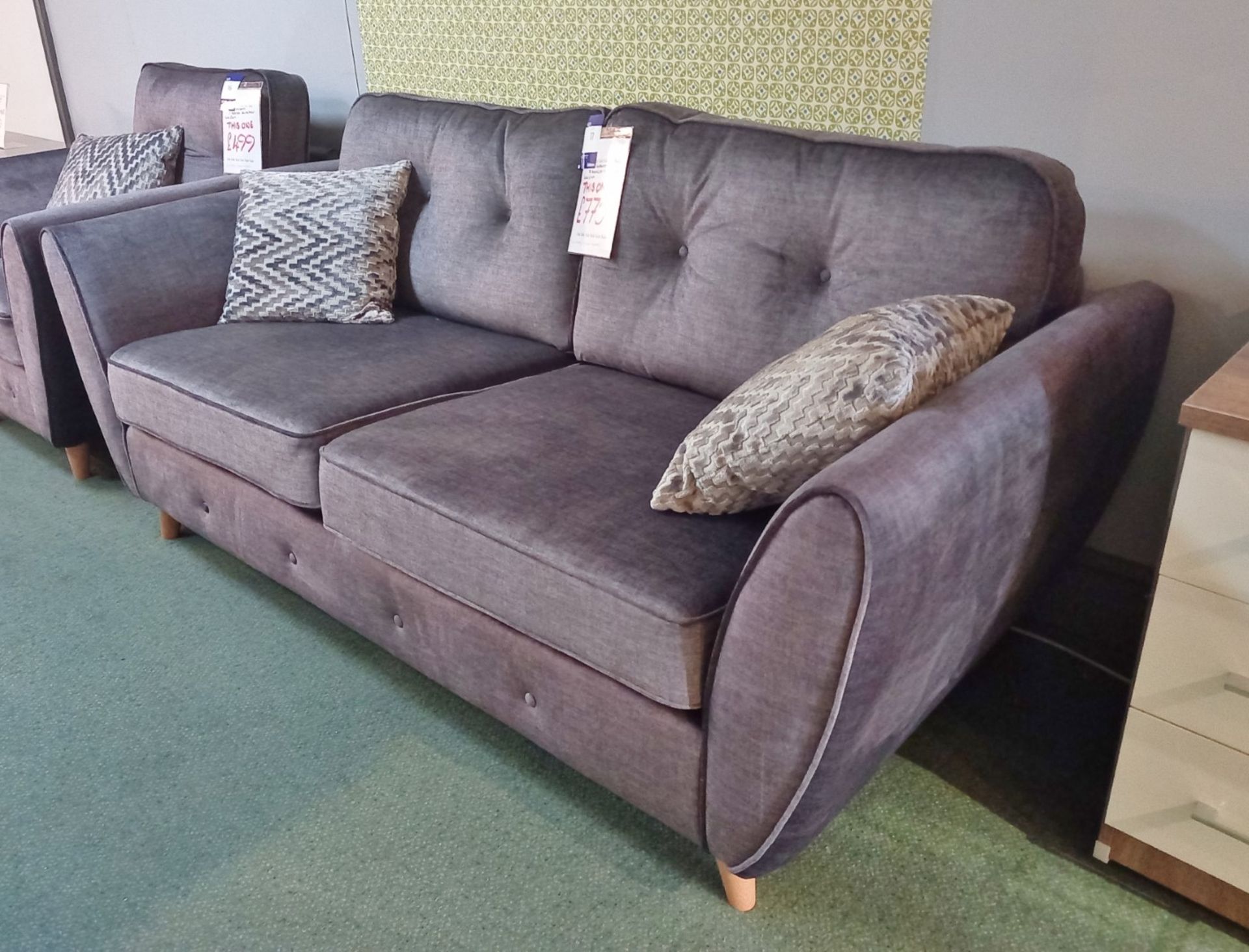 Holborn 3-Seater Sofa Rrp. £775 - Image 2 of 4