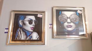 2 x Wall Mounted Pictures Rrp. £138