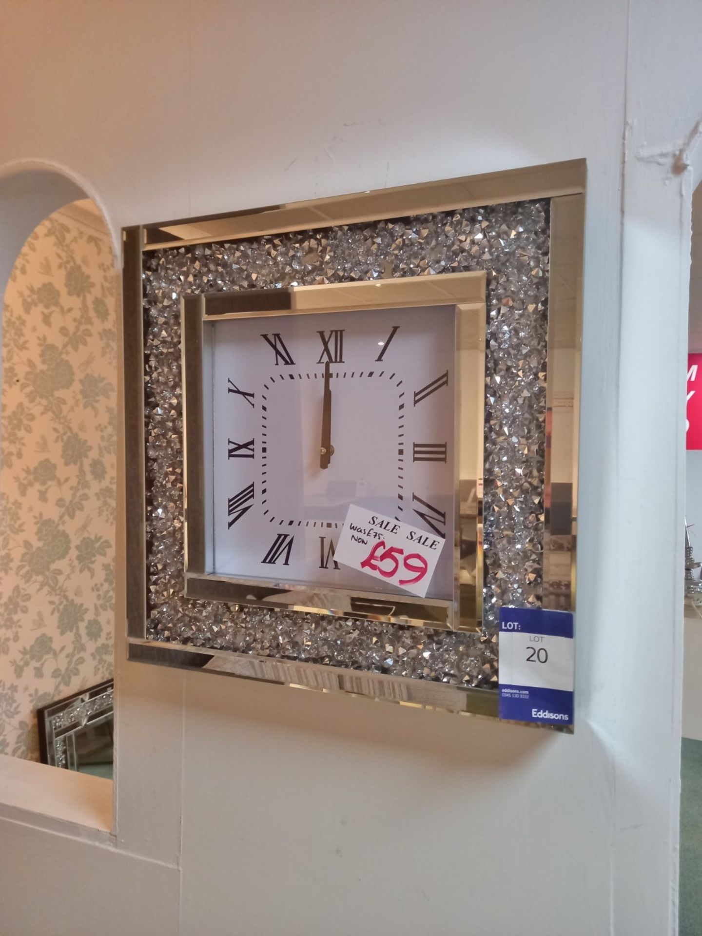 Wall Mounted Clock Rrp. £59 - Image 4 of 4
