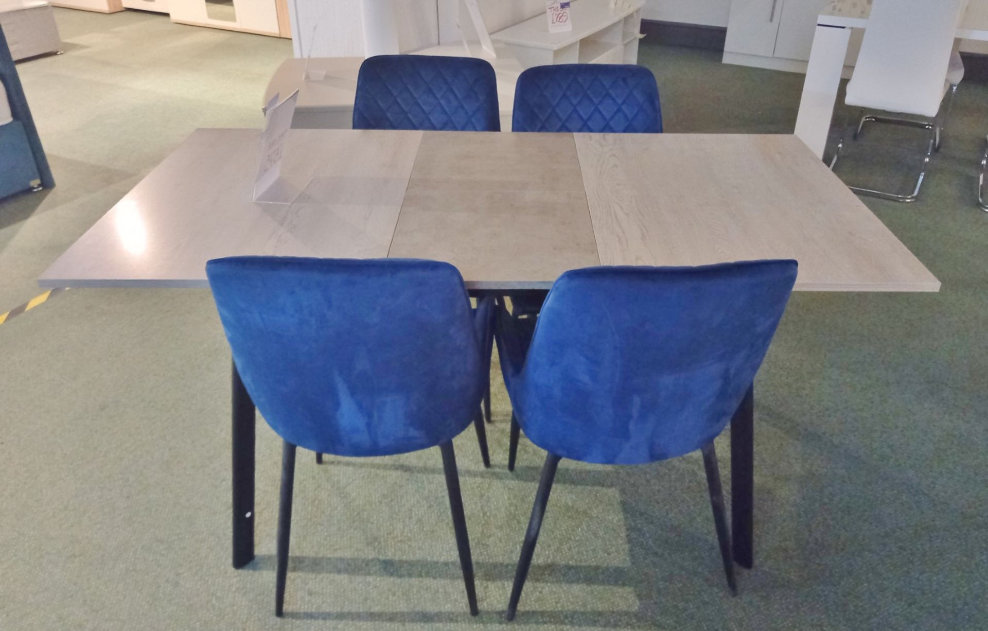 Concrete Effect Extending Table (1.65m fully extended) Rrp. £575 - Image 3 of 6