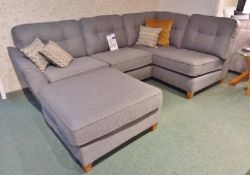 Ashley Medium Corner Sofa with Chaise Rrp. £1249