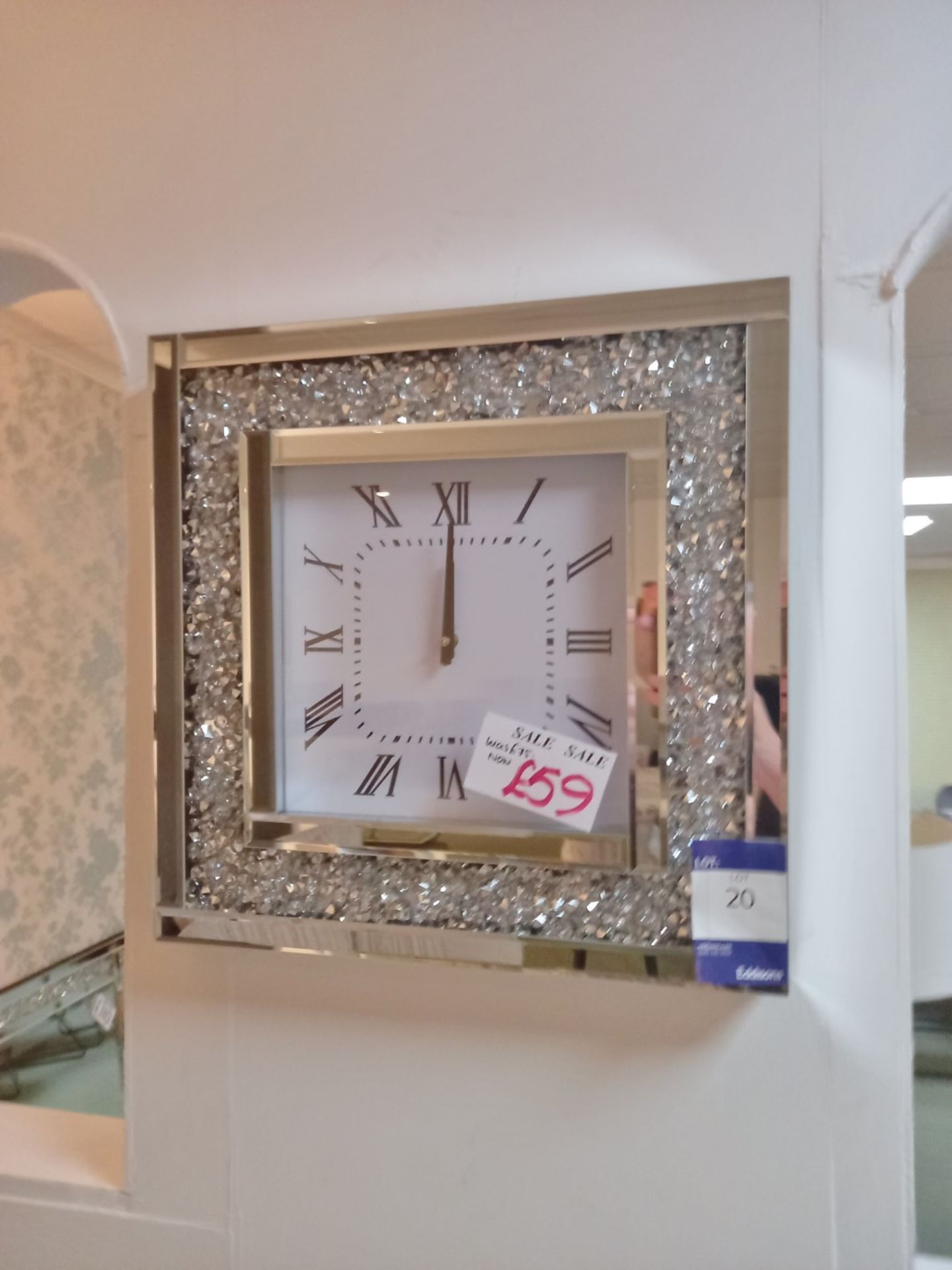 Wall Mounted Clock Rrp. £59
