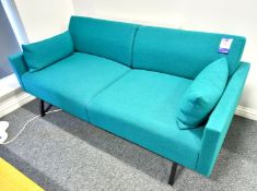 Contemporary Upholstered 2 Seater Sofa