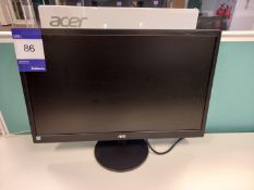 AOC E22705WHN LCD Monitor