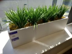 Artificial Rectangular Planter 800 x 190 x 230mm