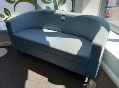 Upholstered 2 Seater Reception Sofa