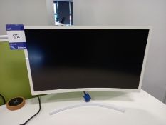 ACER ED 242QR Widescreen 23.6" LCD Monitor, LED Backlit, 545.80 mm x 326 mm x 64.80 mm, 545.8 mm x