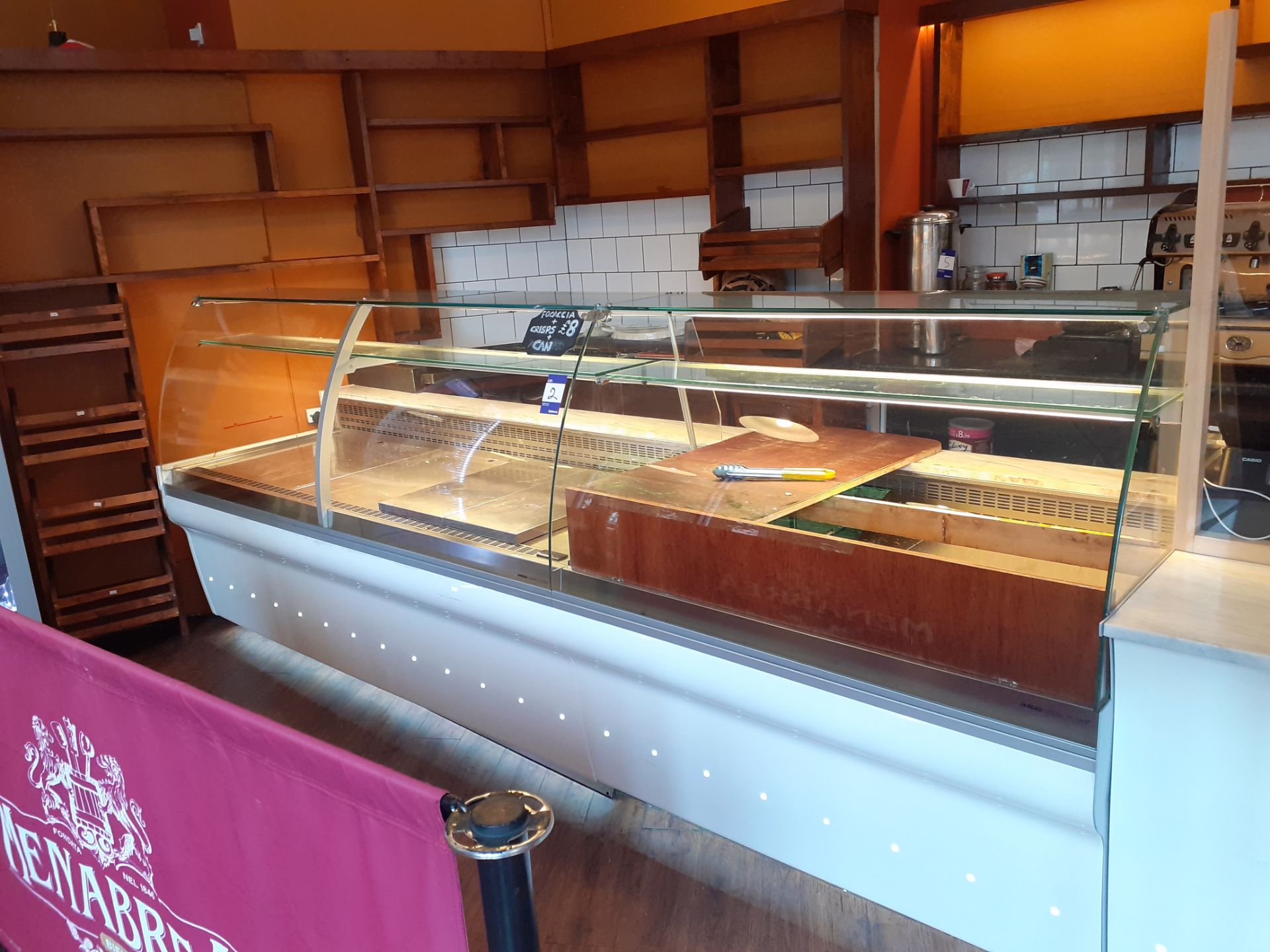 Jordao Vitel Vent Tot CG FI VCV IPS 2050 Epoxy Refrigerated Serve Over Counter Serial Number 14. - Image 3 of 7