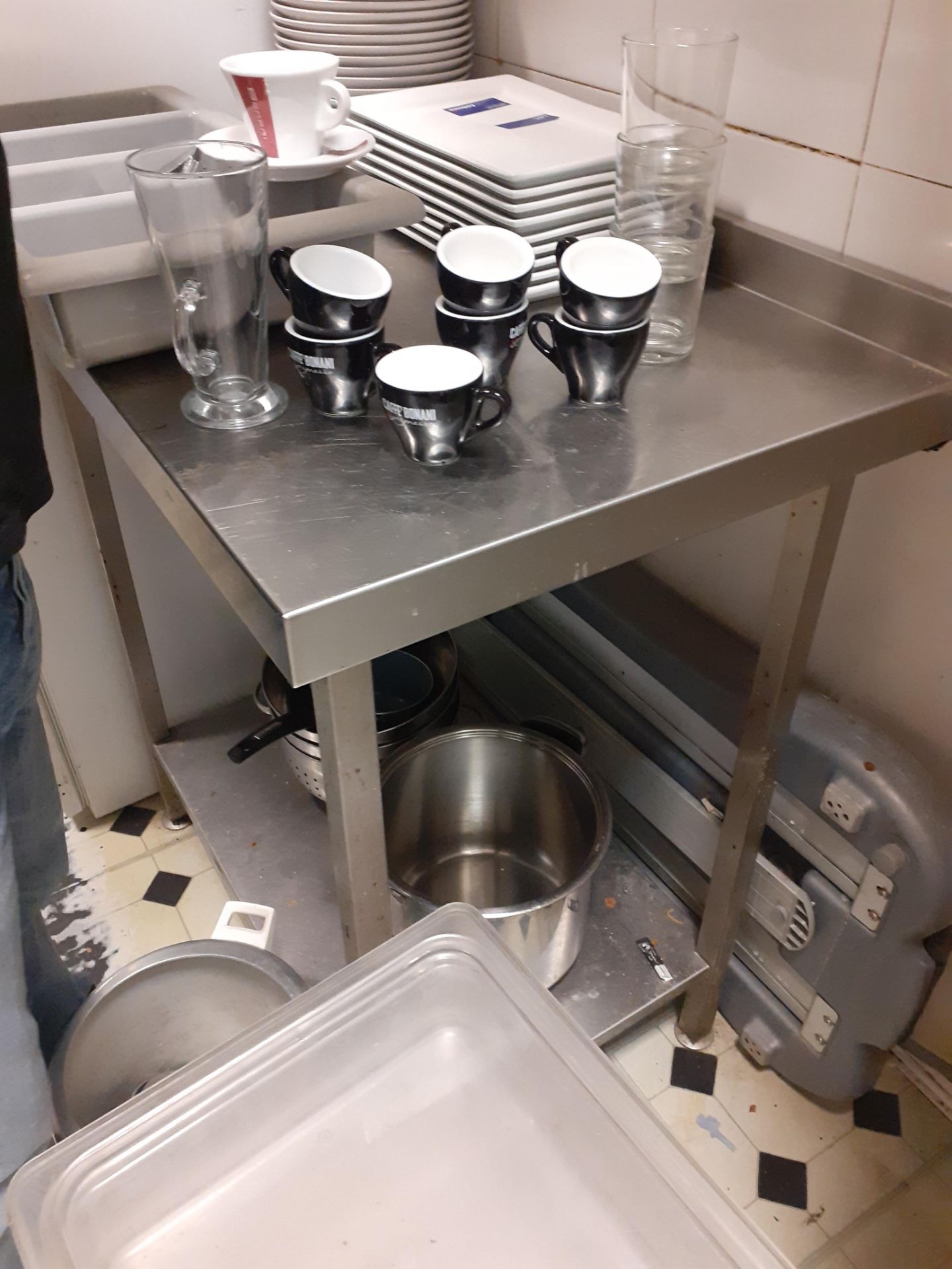 Stainless Steel Food Prep Table 700mm