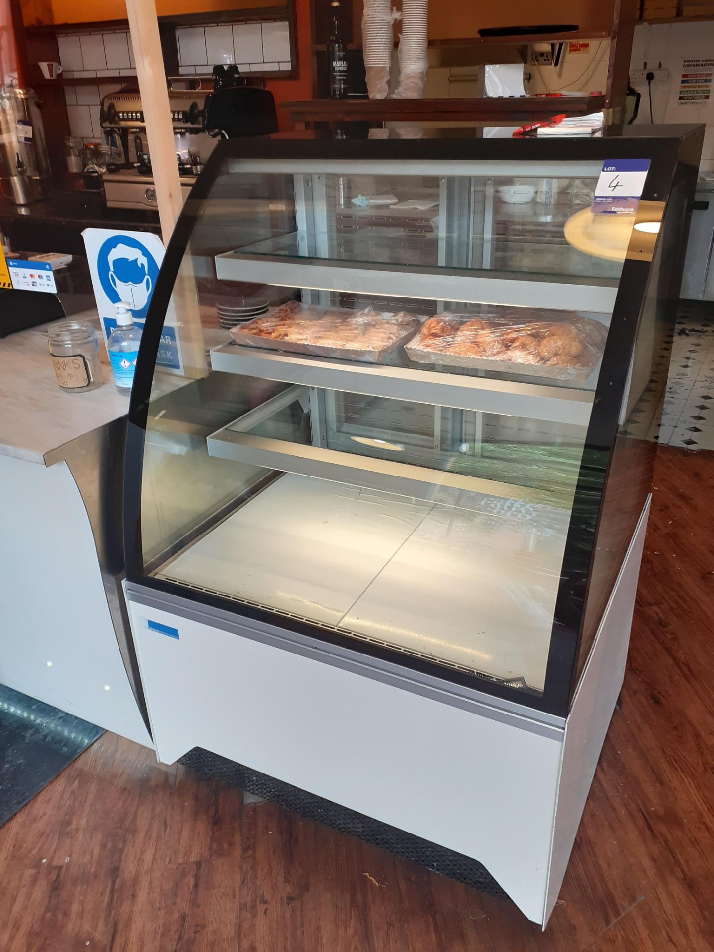 Jordao Caixa 1N-EL CX1N 1030 Refrigerated Display Cabinet, Serial Number 14.55305 (2014)