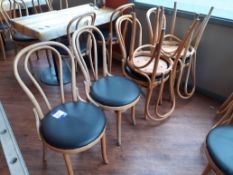 Six Bentwood Chairs