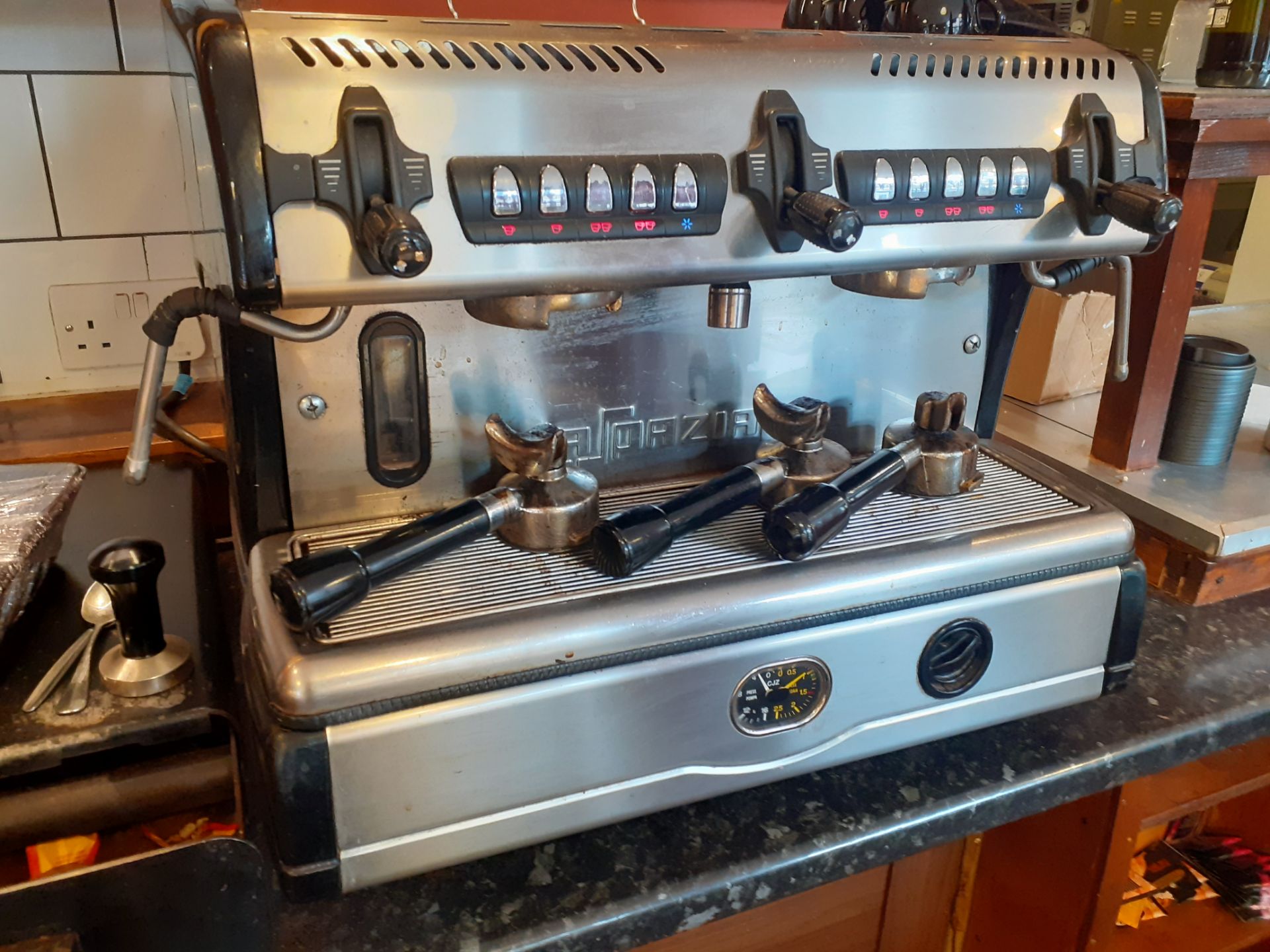 La Spaziale Caffe D’Autiore Twin Head Coffee Machine (Disconnection required by qualified - Image 2 of 3