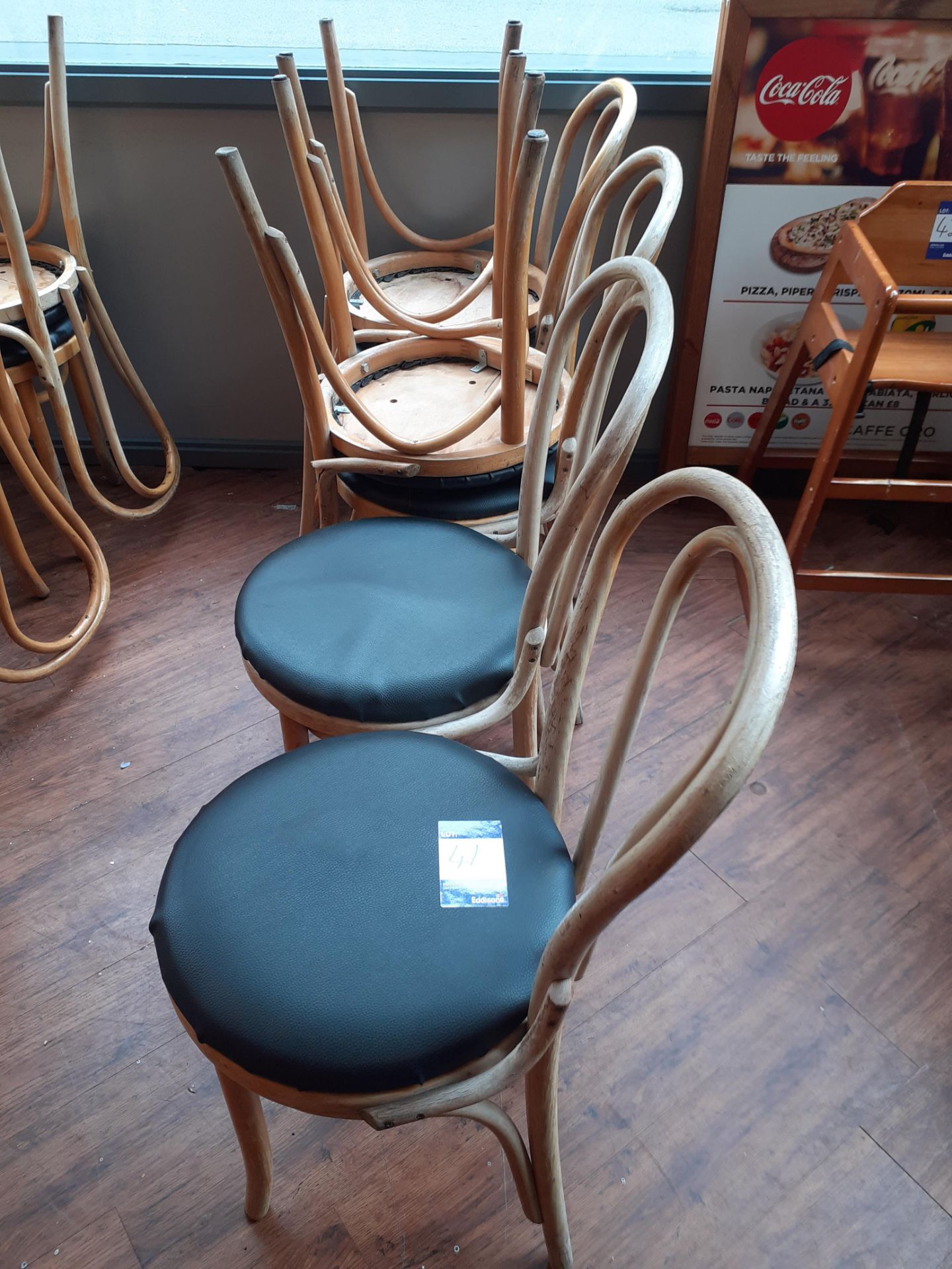 Six Bentwood Chairs